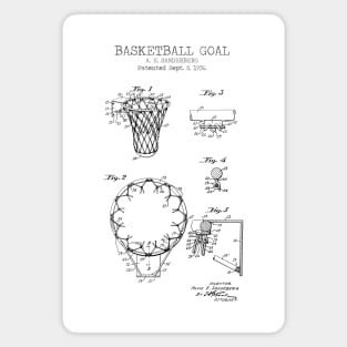 BASKETBALL GOAL patent Magnet